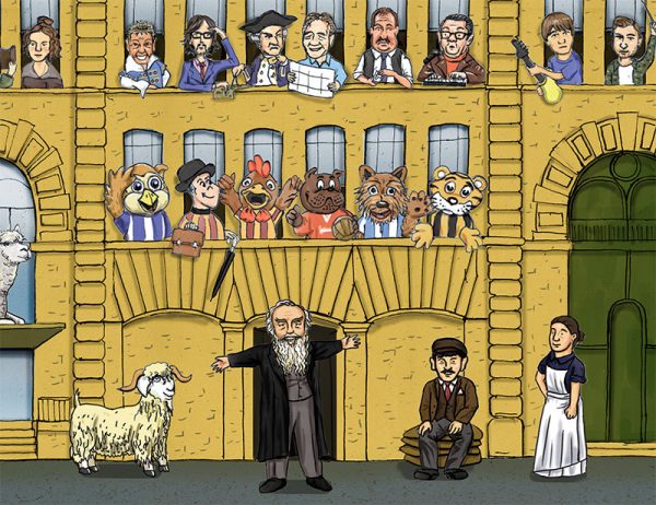 Salts Mill illustration - Titus Salt