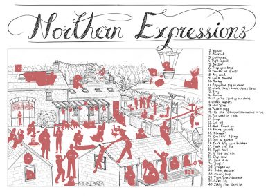 Northern Expressions illustration key