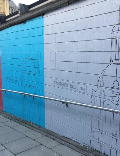 Bradford interchange mural - Eastbrook hall