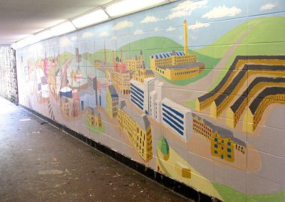 Bradford subway mural