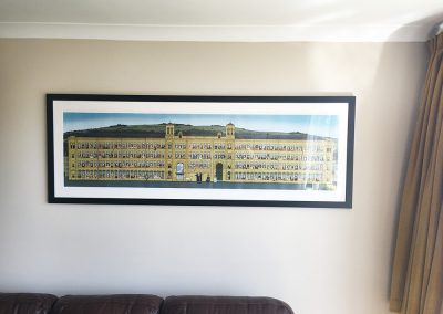 Salts Mill illustration framed