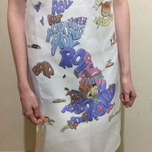 British bread map apron 5