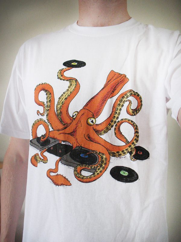 Squid dj tshirt