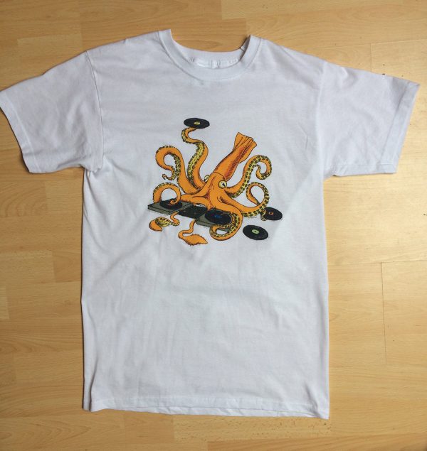 Squid DJ tshirt 2