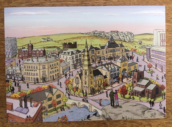 Ilkley postcard