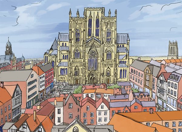 York Minster illustration