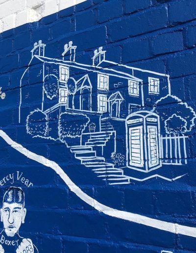 3 Rise Locks mural image - Micklethwaite