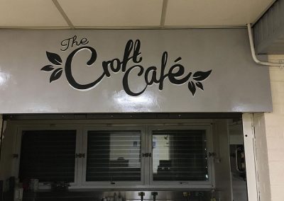 Croft Cafe - sign