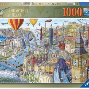 Around the UK and Ireland jigsaw