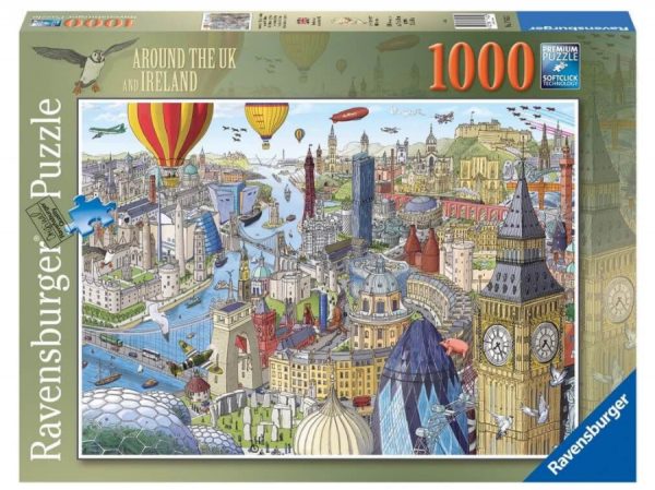 Around the UK and Ireland jigsaw