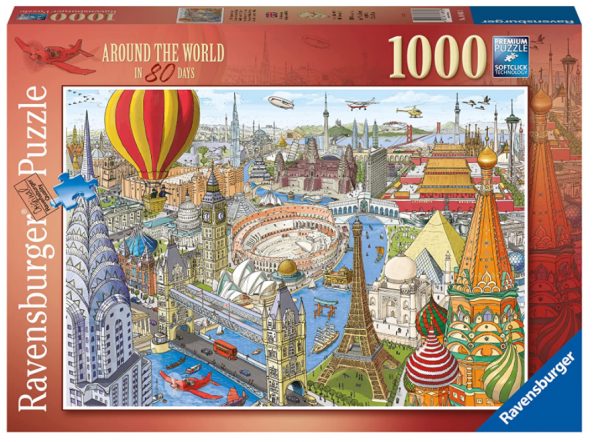 Around the world in 80 days jigsaw