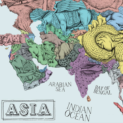 Asia map thumbnail