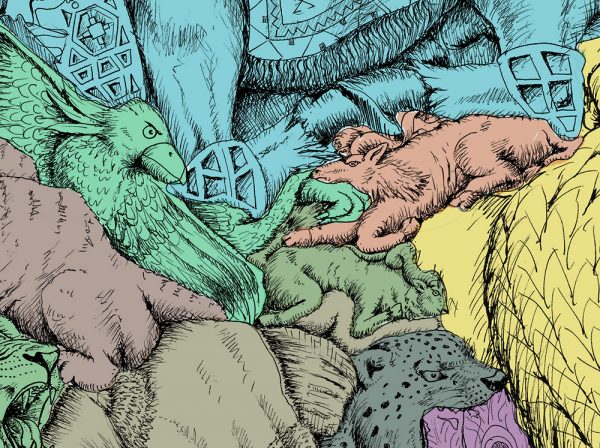 Illustrated central Asia