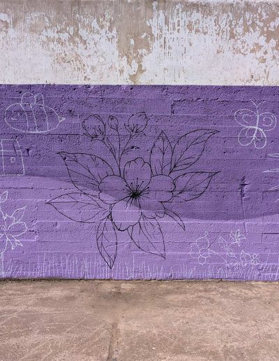 Britannia Gardens mural jasmine